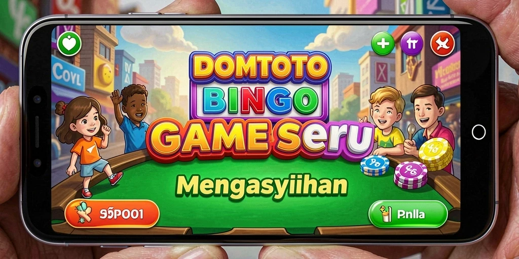 Screenshot gameplay <strong>DOMTOTO</strong> menampilkan momen penuh keseruan Bingo.