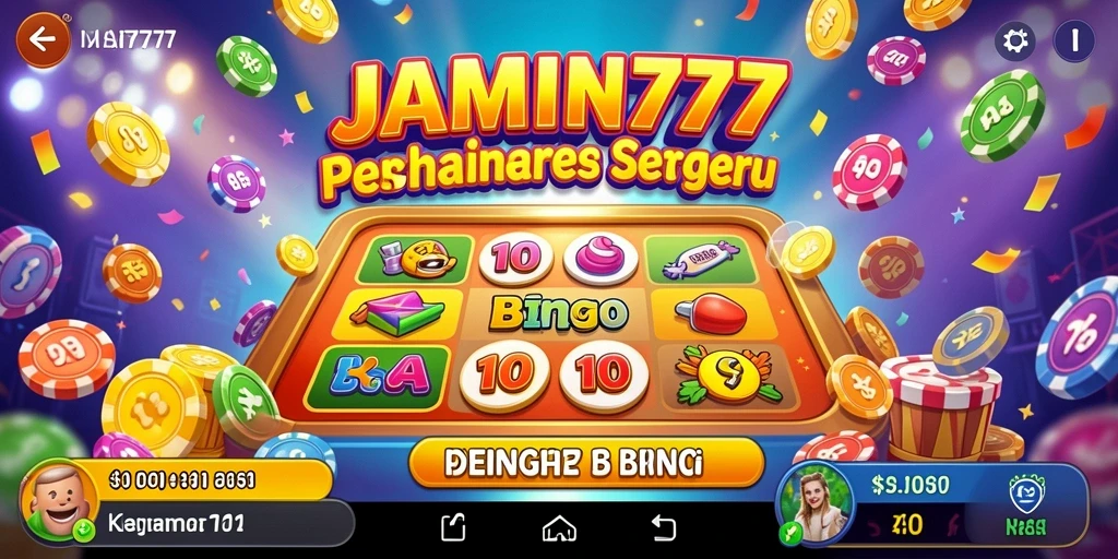 Tampilan gameplay JAMIN777 yang menarik dan interaktif.
