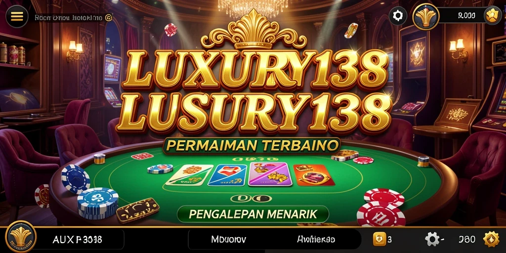 Tampilan menakjubkan dari gameplay Kasino LUXURY138.