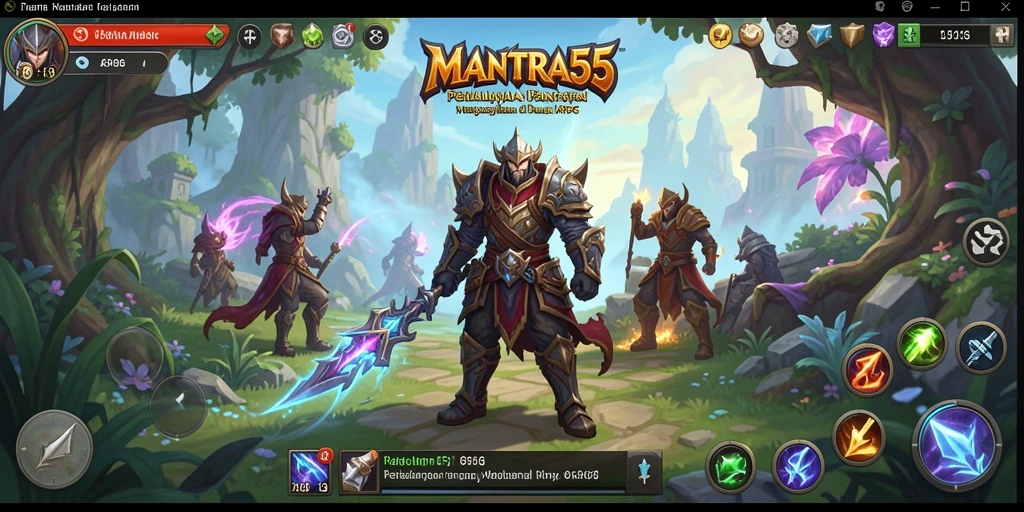Gameplay seru dan menantang di dunia fantasi MANTRA55.