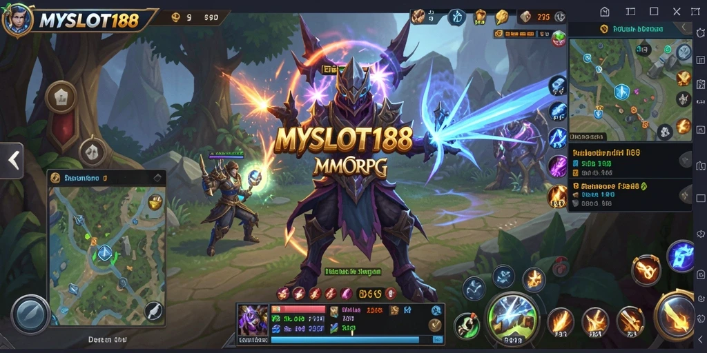 Tangkapan layar MYSLOT188 memperlihatkan aksi seru dalam pertempuran darat dan udara.