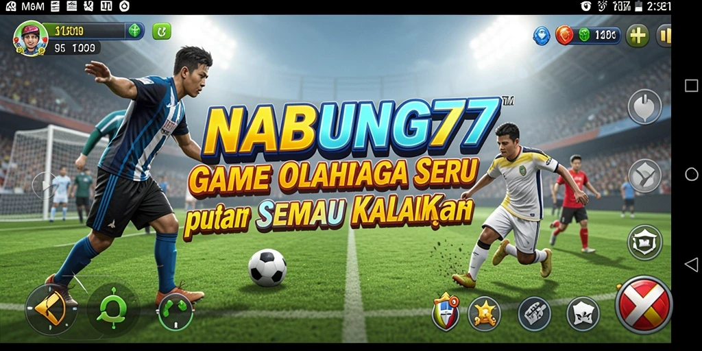 Tampilan menarik dari gameplay NABUNG77 yang menggambarkan keseruan olahraga.