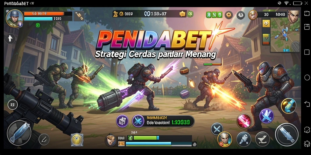 Tampilan gameplay <strong>PENIDABET</strong> yang menegangkan dan strategis.