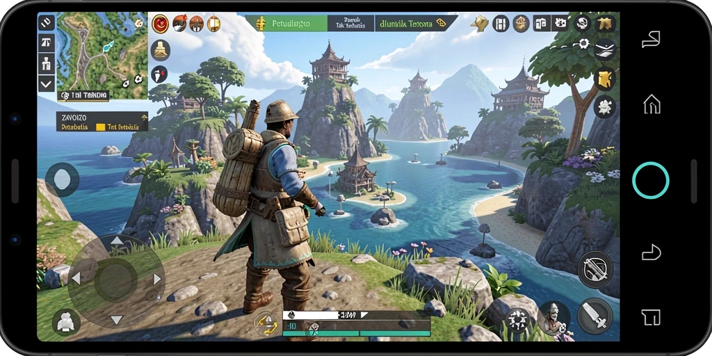 Gameplay ZAVONZO yang menakjubkan dalam dunia Open World.